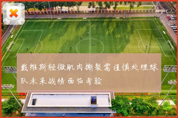 戴维斯轻微肌肉撕裂需谨慎处理球队未来战绩面临考验